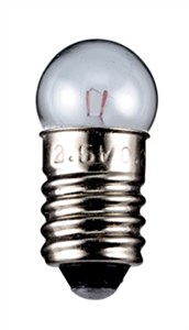 Ampoule Sphérique pour Lampe de Poche, 0,3 W