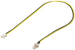 PC Lüfter Stromkabel/Stromadapter, 3 Pin zu 2 Pin