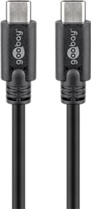 Câble USB-C™, USB 3.2, 60 W, 5 Gbit/s, Power Delivery, 1 m