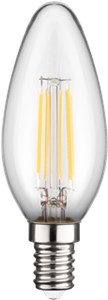 Filament Bougie LED, 4 W