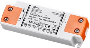 LED-Trafo 24 V (DC), 20 W