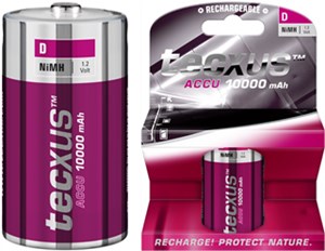 D (Mono)/HR20 Akku - 10000 mAh, 1 Stk. im Blister