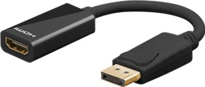 Câble Adaptateur DisplayPort™/HDMI™ 1.2, Doré