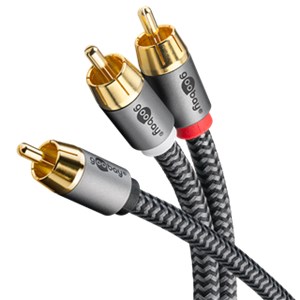 Cavo 1 a 2 RCA, [TechdatCableLunghezza del cavo] m