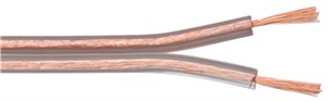 Lautsprecherkabel transparent