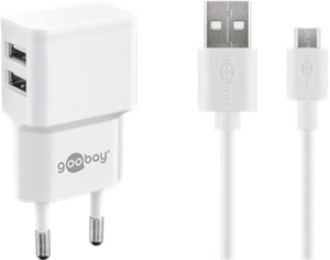 Dual Micro USB Charger Set (18 W)