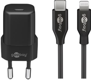 Lightning/USB-C™ PD-Ladeset nano (20 W)