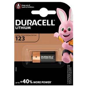 CR123A (DL123) Pile, 1 pièces dans blister