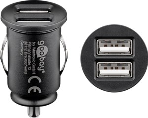 Chargeur de Voiture Dual-USB (24 W)