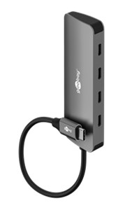 Slim 4-Port Hub USB, USB-C™ vers USB-C™, 10 Gbit/s