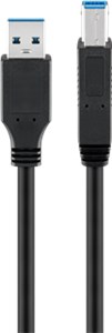 USB 3.0-SuperSpeed-Kabel, schwarz