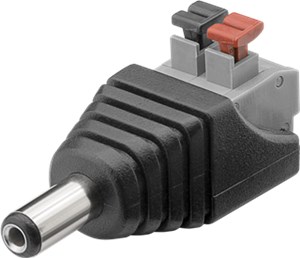 Terminal Block 2-pin > DC-Stecker (5,50 x 2,10 mm)