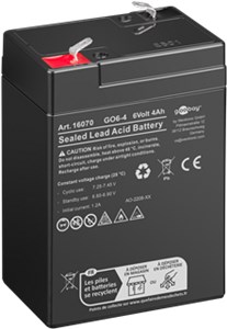 Blei Akku GO6-4 (4000 mAh, 6 V)