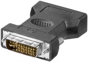 Analoger DVI-I/VGA-Adapter, vergoldet