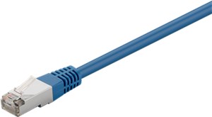 CAT 5e cavo patch, F/UTP, blu