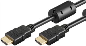 High-Speed-HDMI™-Kabel mit Ethernet, Ferrite, 4K @ 60 Hz