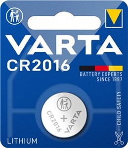 CR2016 (6016) Battery, 1 pc. blister