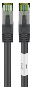 CAT 8.1 Patch Cord, S/FTP (PiMF), black