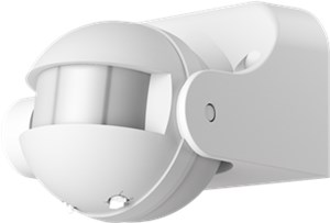 Rilevatore di movimento, inclinabile, bianco