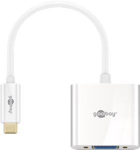 Adapter USB-C™ VGA, biały