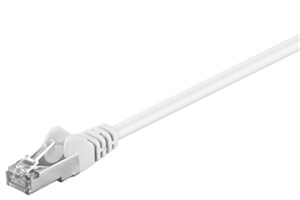 CAT 5e Patchkabel, F/UTP, weiß