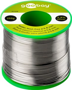 Professional Solder Lead-Free, ø 0.8 mm, 250 g