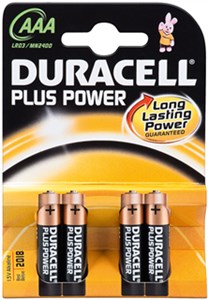 LR03/AAA (Micro) (MN2400) Batterie, 4 Stk. im Blister