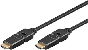 High-Speed-HDMI™-360°-Kabel mit Ethernet (4K@30Hz)