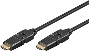 High-Speed-HDMI™-360°-Kabel mit Ethernet (4K@60Hz)