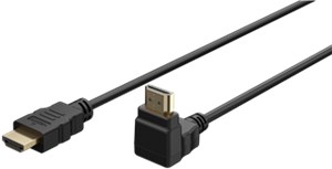 High-Speed-HDMI™-90°-Kabel mit Ethernet