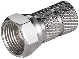 Twist-On F-Connector 6.5 mm