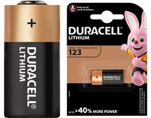 CR123A (DL123) Batterie, 1 Stk. im Blister
