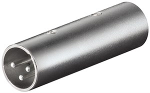 Adaptateur/Raccord XLR , Mâle-Mâle