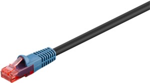 CAT 6 Outdoor Patch Cable, U/UTP, black