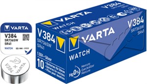 SR41 (384) Batterie, 10 Stk. in Box