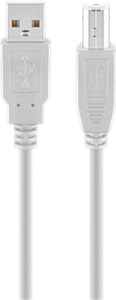 USB 2.0 Hi-Speed-Kabel, grau