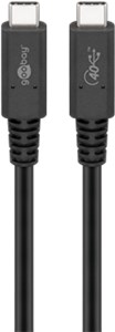 USB-C™ Cable, USB4™ Gen 3x2, 100 W, 1 m
