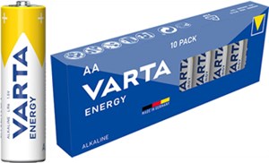 LR6/AA (Mignon) (4106) Pile, 10 dans la boîte