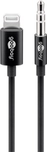 Apple Lightning Audio-Anschlusskabel (3,5 mm), 1 m, schwarz