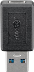 USB 3.0 SuperSpeed-Adapter USB-A auf USB-C™, schwarz USB 3.0 SuperSpeed-Adapter USB-A auf USB-C™, schwarz