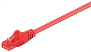 CAT 6 Câble Patch, U/UTP, rouge