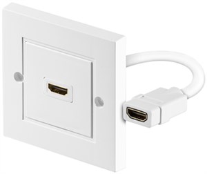 Presa a muro HDMI™, dorato