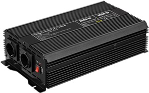 Inverter Soft Start Onda Sinusoidale Modificata DC/AC (24 V - 230 V/2000 W) USB