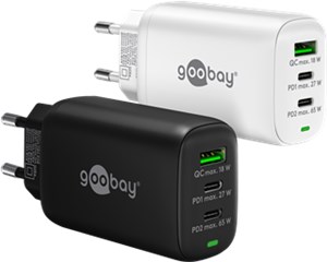 USB-C™ PD Multiport-Schnellladegerät (65 W) weiß