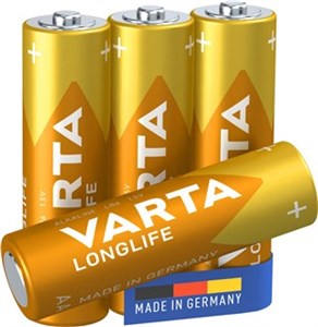 LR6/AA (Mignon) (4106) Batterie, 4 Stk. im Blister