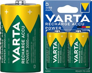 D (Mono)/HR20 (56720) Akku - 3000 mAh, 2 Stk. im Blister