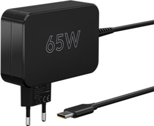 Caricabatterie USB-C™ per laptop (65 W) nero