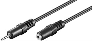 Câble d'Extension Audio AUX, 2,5 mm Stéréo