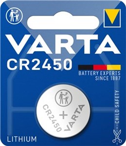 CR2450 (6450) Batterie, 1 Stk. im Blister