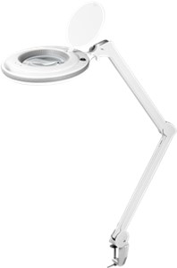 LED-Klemm-Lupenleuchte, 9 W, weiß